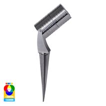 Nova 316 Stainless Steel RGBCW 7w LED Garden Spike Light