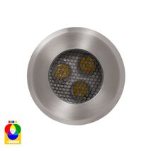 Split 316 Stainless Steel 3w RGBW LED Inground Light
