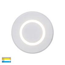 Brillo White Aluminium LED Wall or Inground Light