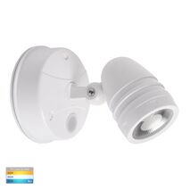 Focus Polycarbonate White Single Adjustable Spot Light With Sensor