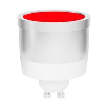 Red 5w 240V GU10 LED Globe