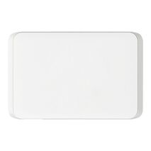 Clipsal Iconic, Switch Plate Skin, Blank, Horizontal/Vertical Mount - Vivid White