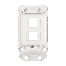 Clipsal Iconic, Switch Grid, 2 Gang, Horizontal/Vertical Mount