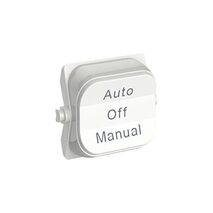 Clipsal Iconic, Rocker Toggle, 3-Position Marked SON-AOM-UOD, 3 Pack - Vivid White