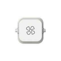 Clipsal Iconic, Fan Rocker, 10 Pack - Vivid White