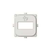 Clipsal Iconic, USB Mechanism Cap Single USB Charger, 5 Pack - Warm Grey