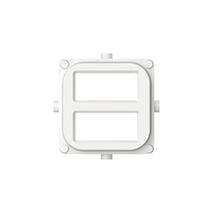 Clipsal Iconic, USB Mechanism Cap, Dual USB Charger, 5 Pack - Vivid White