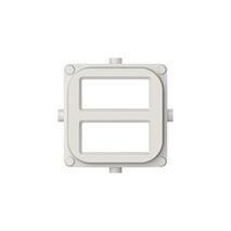 Clipsal Iconic, USB Mechanism Cap, Dual USB Charger, 5 Pack - Warm Grey