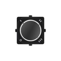 Clipsal Iconic, Styl Knob Kit, Rotary, Off-1-2-3 - Silver Shadow