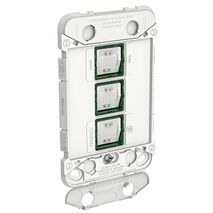 Clipsal Iconic, Gridplate and Mechanism, 3 Gang, 230/240V, 10AX