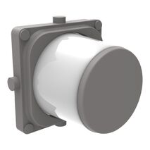 Clipsal Iconic, Rotary Dimmer Knob Parts Pack - Ash Grey
