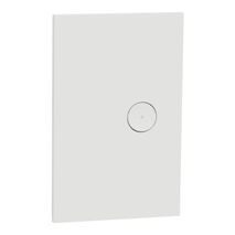 C-Bus, SpaceLogic Wall Plate, Saturn Zen, A-Series, Key Input unit, 1 key - Zen White