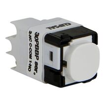 Impress Series, push-button Mechanism, Momentary, 230/240V, 16A - White Electric