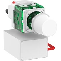 Pro Series, Fan Speed Controller, 4-Position, Rotary Switch, Off-1-2-3 Capacitor, 75VA - Extra Vivid White