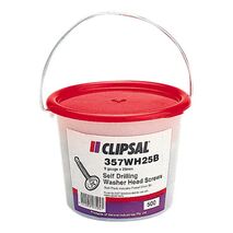 Clipsal - General Accessories, Washer Head, Self Drilling, 8 x 25mm, Bucket 500
