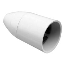 Clipsal - Lighting, Lampholder, BC, 3 Piece Cord Grip, 250V 3A - White Electric