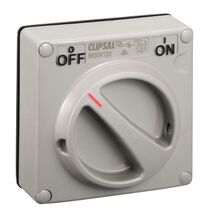 Clipsal - 56 Series, Surface Switch, 1 Gang, 1 Pole, 250VAC, 20A, Less Enclosure - Chemical Grey