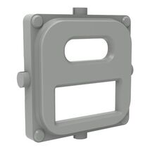 Clipsal Iconic, Mechanism Cap, USB Dual Port, Type A+C - Ash Grey
