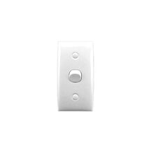 Standard Series, Flush Switch, 1 Gang, 250VAC, 10A, Vertical, Intermediate Architrave - White Electric