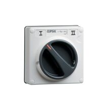 Clipsal - 56 Series, Surface Switch, PVC 1 Gang 2 Way 15A Less Enclosure - Resistant Orange