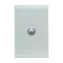 Saturn Series, Switch Cover, 1 Gang - Ocean Mist