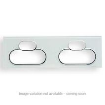 Saturn Series, Cover Socket Outlet, Quad switched, Horizontal - Espresso Black