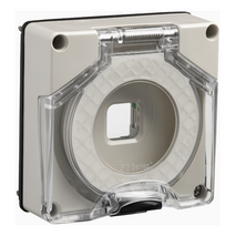 Clipsal - 56 Series, 40 Module Adaptor, 1 Aperture, Less Enclosure - Grey