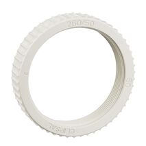 Clipsal - Cable Management, Screwed Lock Ring, PVC, 50mm - Grey