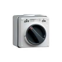 Clipsal - 56 Series, Surface Switch, 1 Gang, 3 Pole, 500VAC, 20A - Grey