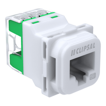 Clipsal Actassi, RJ45 Jack, CAT5E UTP 40M - Translucent