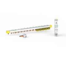 MAX9, MAXBAR Top Feed, 1P+N, 15 Modules, 100 A with N Block and Accessories
