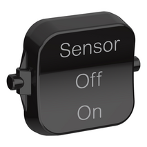 Pro Series, Rocker Toggle, 3-pos SENSOR-ON-OFF - Black