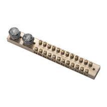 Clipsal - Max 4, Link bar, 165 A 12 hole length 138 mm 2 hexagon head