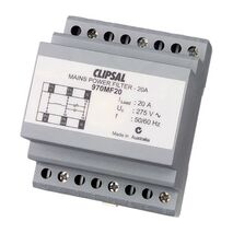 Clipsal - Max 4, Mains rated filter, 20 A 250 V 2 module