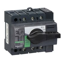 ComPact, Switch disconnector, Compact INS40 , 40 A, standard version with black rotary handle, 3 poles
