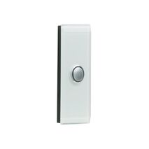 Saturn Series, Grid and Cover, 1 Gang, Less Mechanism - Pure White