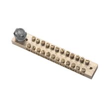 Clipsal - Max 4, Link bar, 165 A 12 hole length 116 mm 1 hexagon head