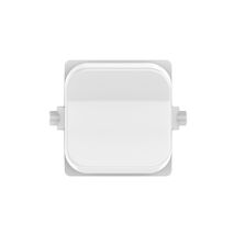 Pro Series, Rocker Toggle, 3-pos BLANK - Extra Vivid White