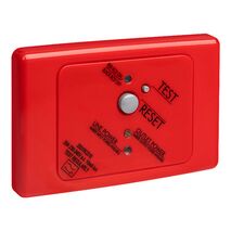 Medilec, Residual Current Circuit Breaker, 2 Pole, 20A, 10mA, 250V, Horizontal - Red