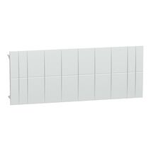 MAX9, Pole Filler, Blank, 8 Module, White