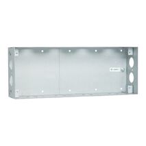 Medilec, Flush Mount Metal Plate, Wall Boxes, 4 Gang, Wall Box