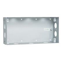 Medilec, Flush Mount Metal Plate, Wall Boxes, 3 Gang, Wall Box