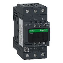 TeSys D, Contactor, TeSys Deca, 3P(3 NO), AC-3, 0 to 440V, 40A, 220VDC standard coil