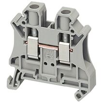 Linergy, Screw Terminal, Feed Through, 2 Points, 6mm² , Grey