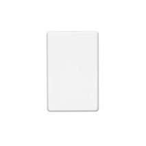 Classic C2000 Series, Switch Plate Cover, Vertical Mount, Blank - Black