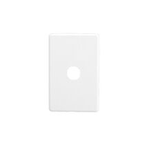 Classic C2000 Series, Switch Plate Cover, 1 Gang - White Electric