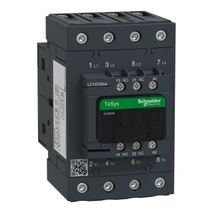 TeSys D, Contactor, TeSys Deca, 4P(4 NO), AC-1, 0 to 440V, 80A, 240V AC 50/60Hz coil