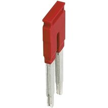 Linergy, Plug-in bridge, Linergy TR, 2 points, for 10mm² terminal blocks, 2 way, red, set of 10