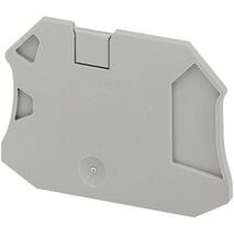 Linergy, Cover plate, Linergy TR, 3 points, 2.2mm width, for screw terminals NSYTRAC23, grey, Set of 50