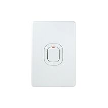 Classic C2000 Series, Electric Range Switch, 250V, 45A, Single Pole - White Electric